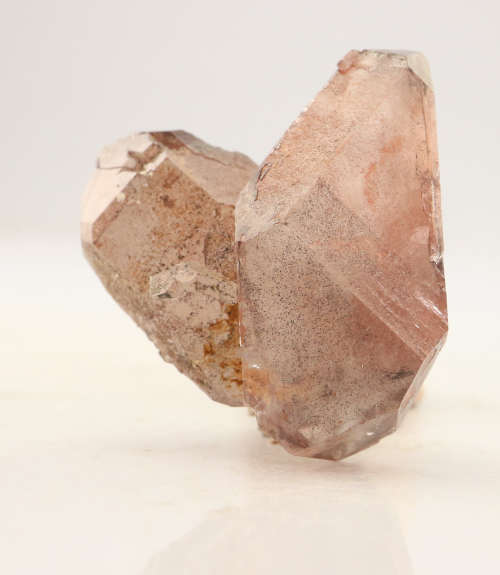 Red Hematite in Quartz Cluster, Orange River Area, Northern Cape, South Africa