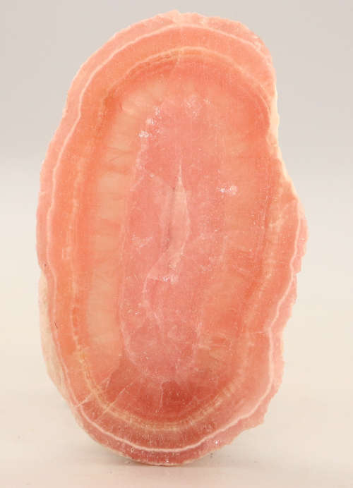 Rhodochrosite Polished Slice, Argentina