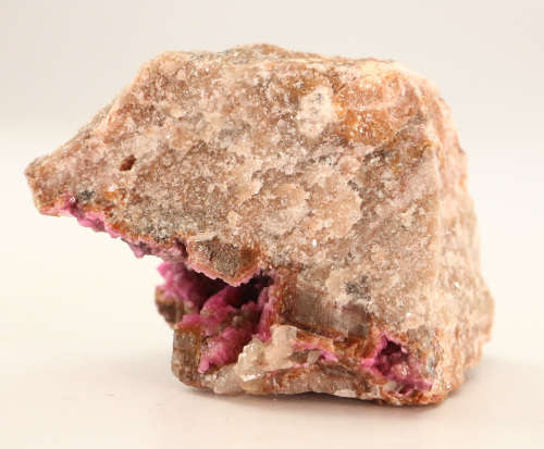 Cobaltoan Calcite on Matrix, Mashamba West Mine, DRC