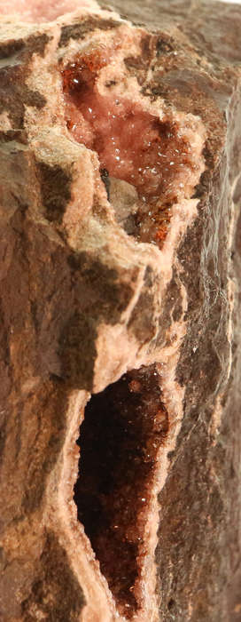 Rhodochrosite Vugs on Matrix, N`Chwaning I, Northern Cape, South Africa