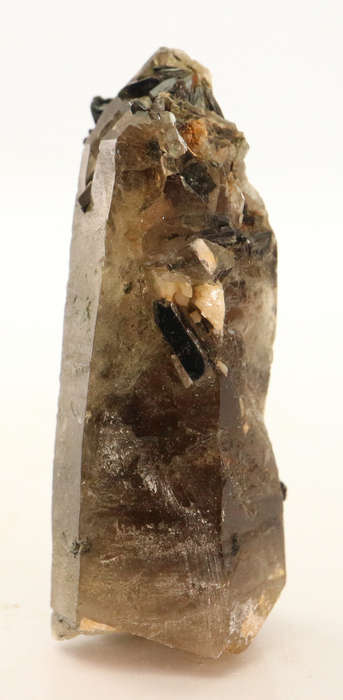 Aegirine incl Smoky Quartz, Zomba Mnt, Malawi