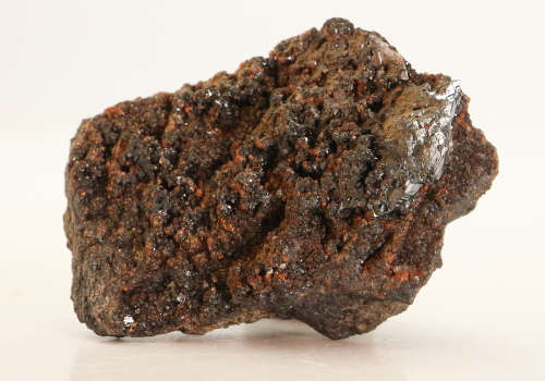 Hausmannite, Hematite on Matrix, N`Chwaning II, Northern Cape, South Africa