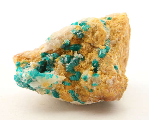 Dioptase on Matrix, Kaokoveld Region, Namibia
