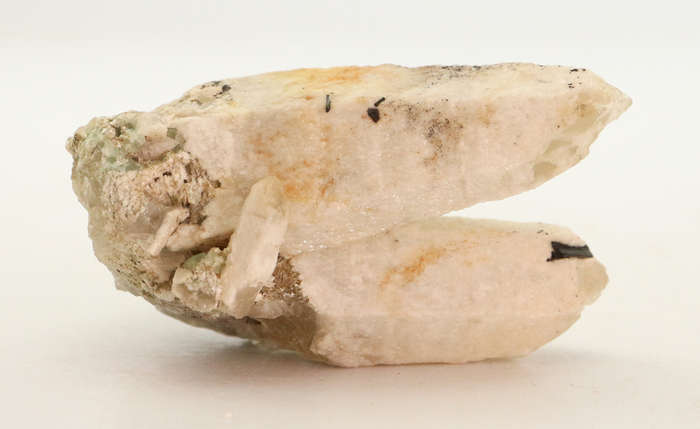 Schorl on Quartz Cluster, Erongo Mnt Region, Namibia