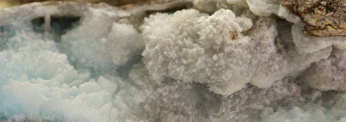 Blue Aragonite on Matrix, Mulungwishi, Katanga, DR Congo