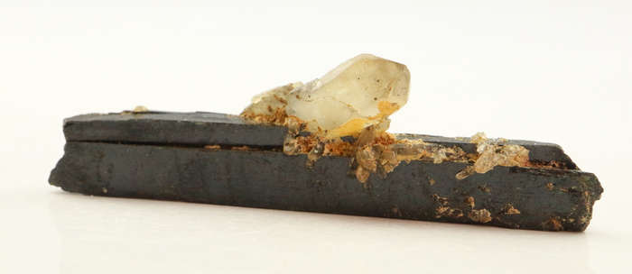 Smoky Quartz on Aegirine, Zomba Mnt, Malawi