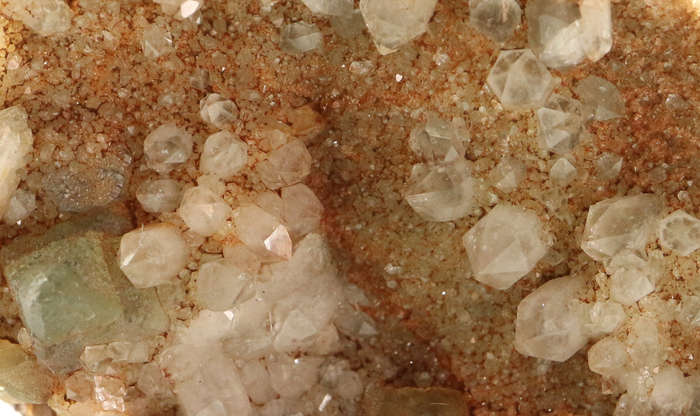 Fluorite and Quartz on Matrix, Riemvasmaak, Northern Cape, South Africa