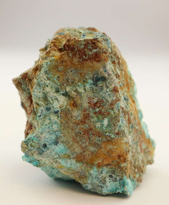 Shattuckite on Matrix, Kaokoveld Region, Namibia