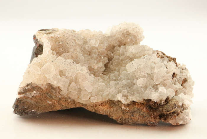 Manganite on calcite on Matrix, N`Chwaning II, Northern Cape, South Africa