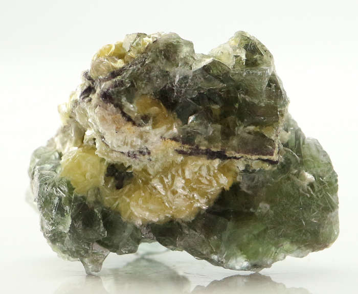 Muscovite on Fluorite Cluster, Erongo Mnt Region, Namibia