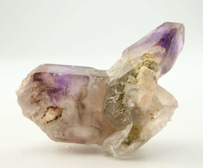Amethyst in Quartz Cluster, Gobobosebberge Mnt, Namibia