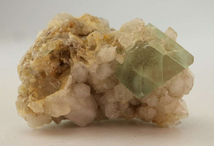 Fluorite on Quartz, Riemvasmaak, Northern Cape, South Africa