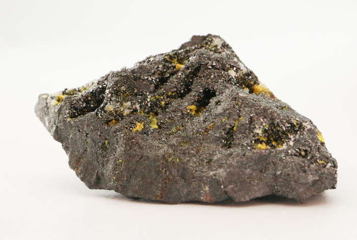 Sturmanite, Gaudefroyite on Matrix, N`Chwaning II, Northern Cape, South Africa