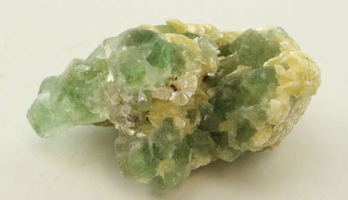 Muscovite on Fluorite Cluster, Erongo Mnt Region, Namibia