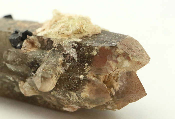 Tourmaline on Quartz, Erongo Mnt Region, Namibia