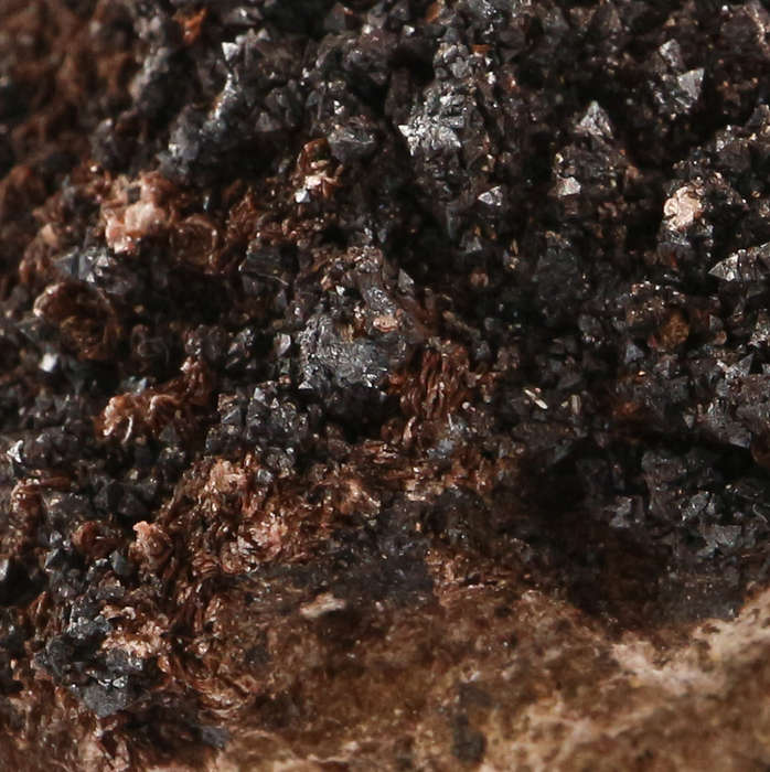 Calcite on Matrix, N`Chwaning II, Northern Cape, South Africa