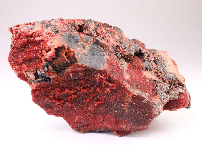 Andradite and Gaudefroyite on Matrix, Wessels Mine, Northern Cape, South Africa