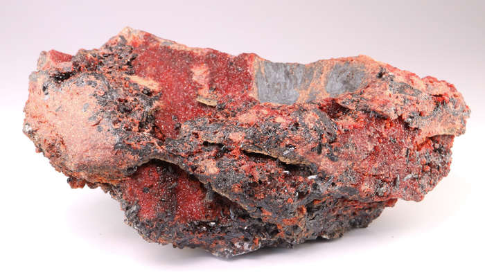 Andradite and Gaudefroyite on Matrix, Wessels Mine, Northern Cape, South Africa