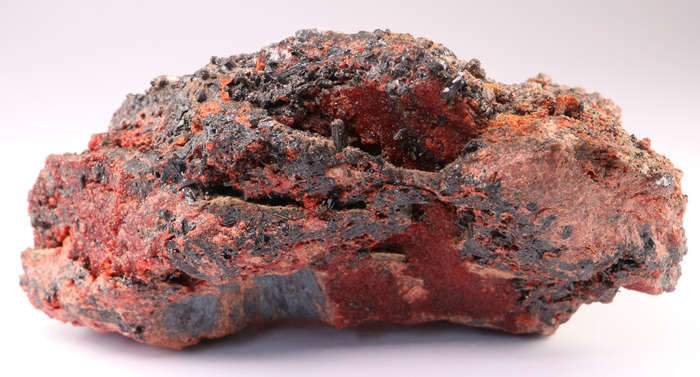 Andradite and Gaudefroyite on Matrix, Wessels Mine, Northern Cape, South Africa