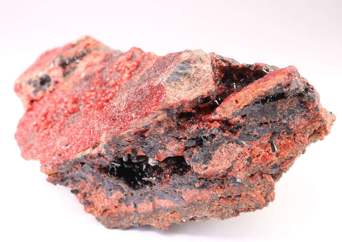Andradite and Gaudefroyite on Matrix, Wessels Mine, Northern Cape, South Africa