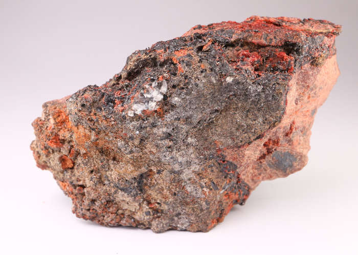 Andradite and Gaudefroyite on Matrix, Wessels Mine, Northern Cape, South Africa
