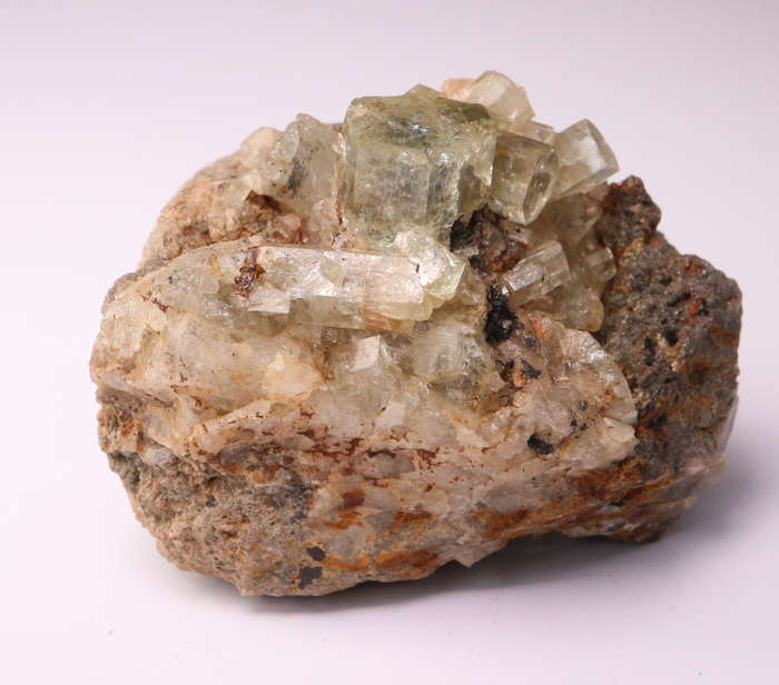 Aquamarine on Matrix, Erongo Mnt, Namibia