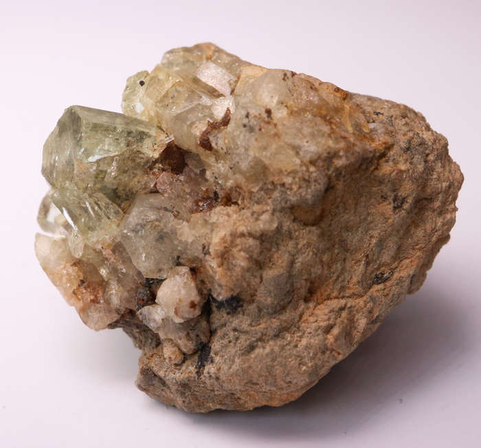 Aquamarine on Matrix, Erongo Mnt, Namibia