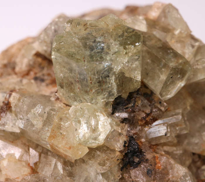 Aquamarine on Matrix, Erongo Mnt, Namibia