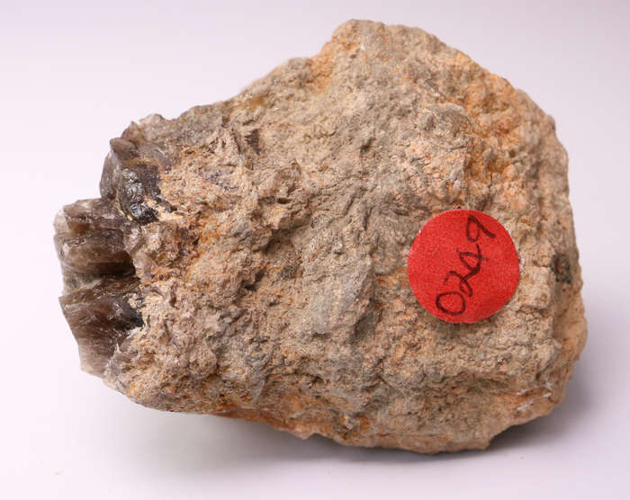 Aquamarine on Matrix, Erongo Mnt, Namibia