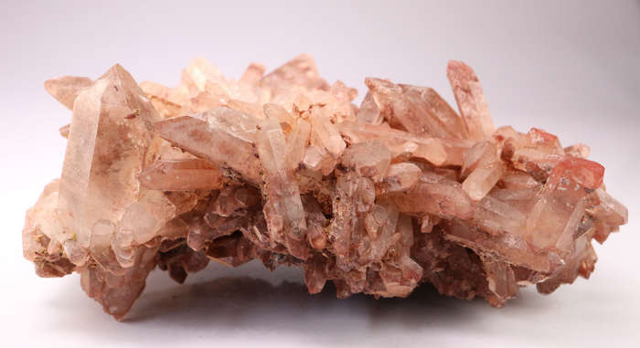Epidote included Quartz Cluster, Artonvilla Mine, Musina, South Africa