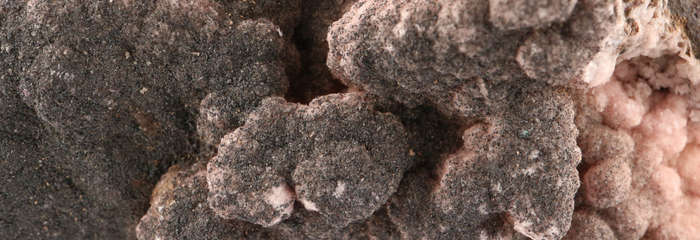 Rhodochrosite on Matrix, N`Chwaning II, Northern Cape, South Africa