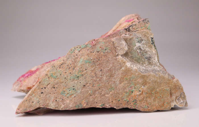 Cobaltoan Calcite on Matrix, Mashamba West Mine, DRC