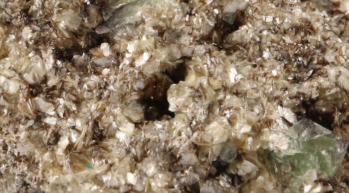 Fluorite and Muscovite Cluster, Erongo Mnt, Namibia