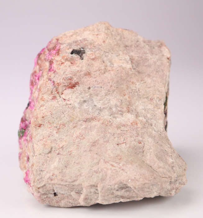 Cobaltoan Calcite on Matrix, Mashamba West Mine, DRC