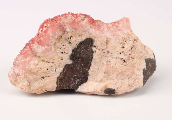 Rhodochrosite Thumbnail, N`Chwaning II, Nothern Cape, South Africa