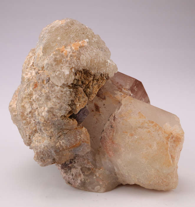 Amethyst Quartz on Matrix, Brandberg Mnt, Namibia