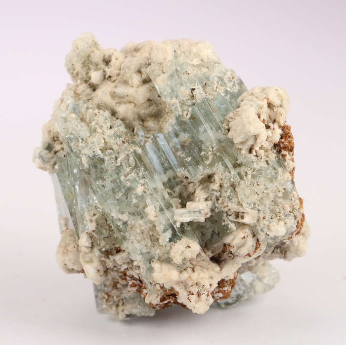 Aquamarine & Feldspar Cluster, Erongo Mnt Region, Namibia