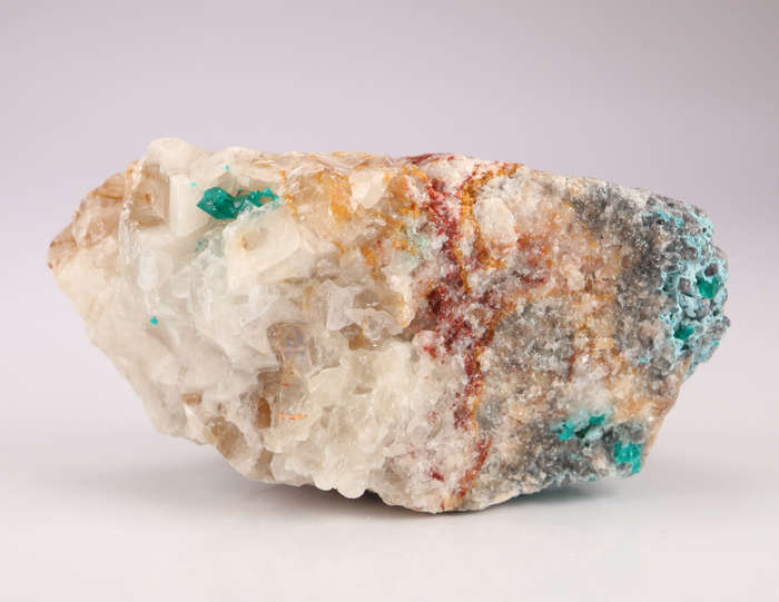 Dioptase on Matrix, Kaokoveld Region, Namibia