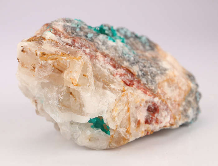 Dioptase on Matrix, Kaokoveld Region, Namibia