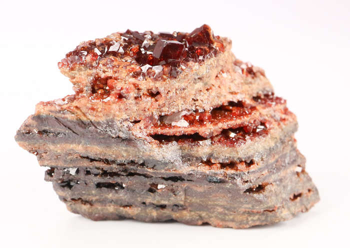 Andradite Garnet on Matrix, N`Chwaning II, Northern Cape, South Africa