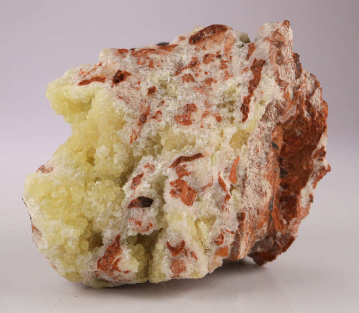 Ettringite, Andradite Garnet on Matrix, N`Chwaning II, Northern Cape, South Africa