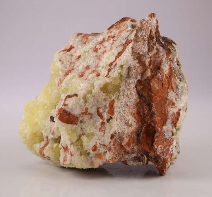 Ettringite, Andradite Garnet on Matrix, N`Chwaning II, Northern Cape, South Africa