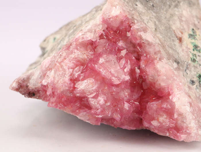 Cobaltoan Calcite on Matrix, Mashamba West Mine, DRC