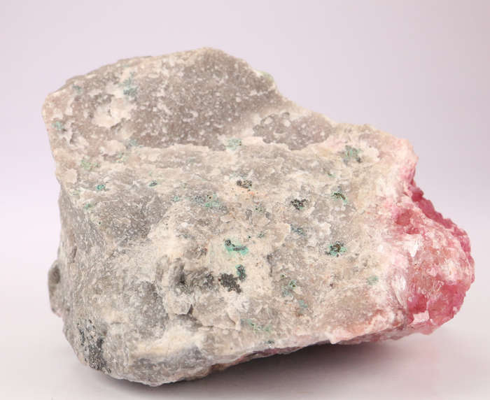 Cobaltoan Calcite on Matrix, Mashamba West Mine, DRC