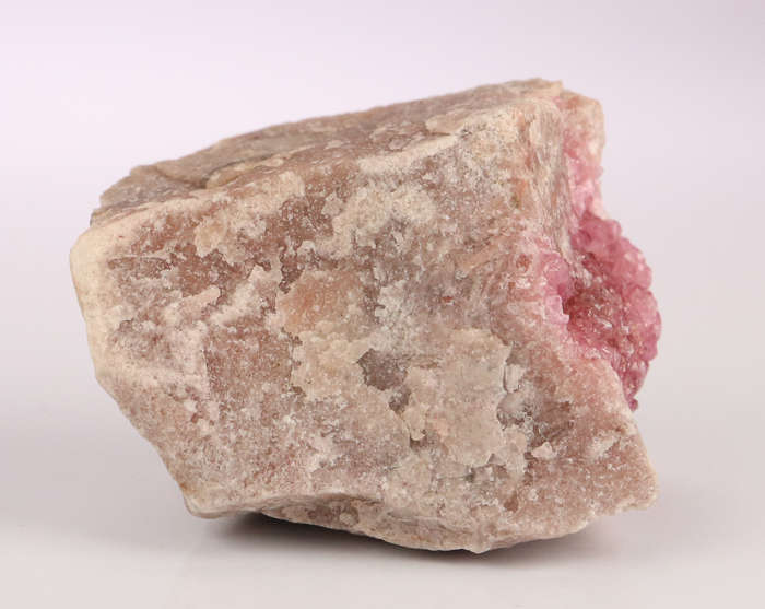 Cobaltoan Calcite on Matrix, Mashamba West Mine, DRC