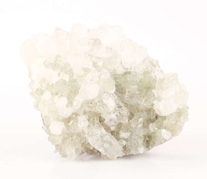 Analcime on Quartz on Matrix, Gobobosebberge Mnt, Namibia