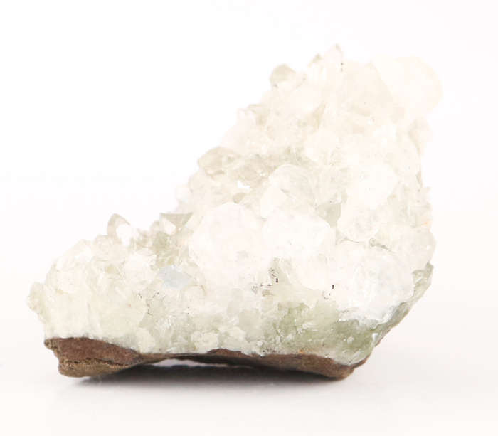 Analcime on Quartz on Matrix, Gobobosebberge Mnt, Namibia