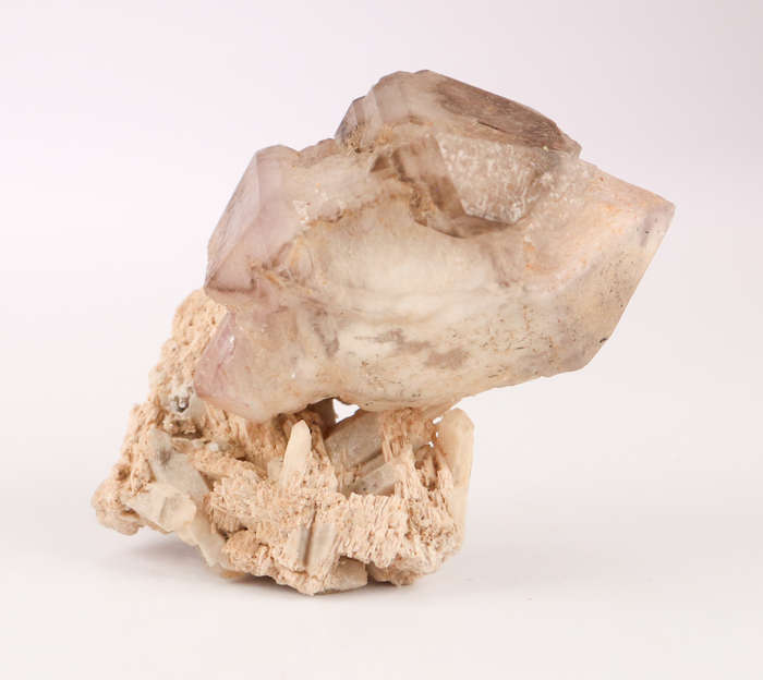 Smoky Amethyst Quartz on Matrix, Erongo Mnt Region, Namibia
