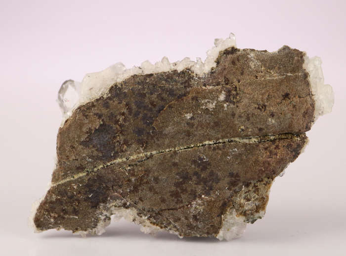 Prehnite & Quartz on Matrix, Gobobosebberge Mnt, Namibia