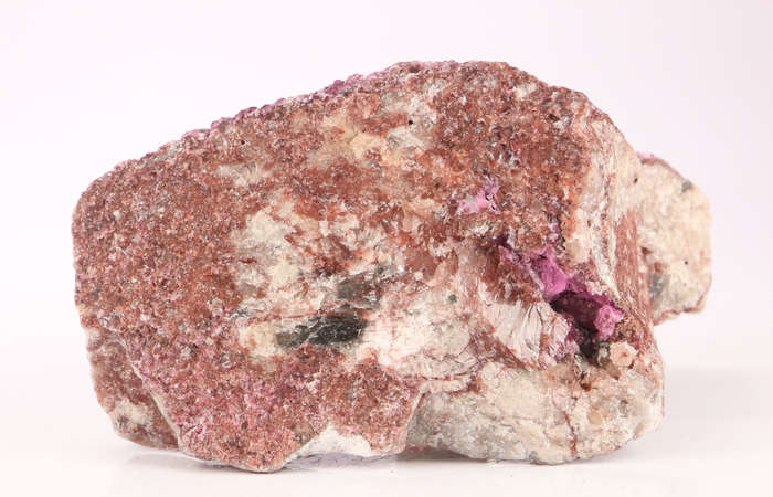 Malachite on Cobaltoan Calcite on Matrix, Mashamba West Mine, DRC